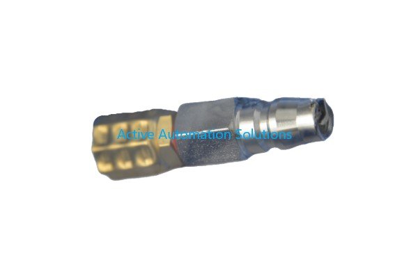 Blue Air Hose – PVC Reinforced – NITTO Equivalent Fittings – 20m length